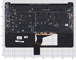 Топкейс для HP 15S-EQ 15S-FQ черный