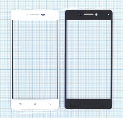 Cтекло для OPPO R7 белое