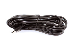 Кабель DC 5.5x2.5  18 AWG папа-папа 5 м с прямым штекером