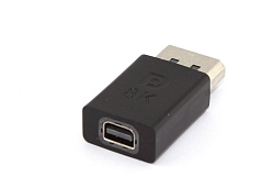 Удлинитель Displayport прямой папа на Mini Displayport мама 