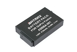 Аккумуляторная батарея для видеокамеры Gopro Fusion (ASBBA-001) 3.8V 2720mAh Li-ion