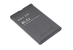 Аккумулятор (батарея) Amperin BL-5J для Nokia 5800 XpressMusic, С3, X1, X6 1320mAh
