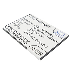 Аккумулятор  CS-SMI257XL (B500AE) для Galaxy S4 mini GT-I9190 3.7V / 1900mAh / 7.03Wh