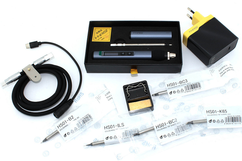 Паяльный набор Fnirsi HS01 BU Max