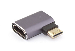 Переходник mini HDMI  на HDMI влево 
