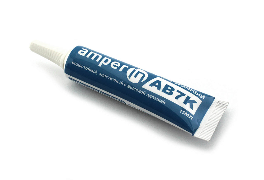 Клей Amperin B-7000 (AB7K) прозрачный 15мл 100 шт