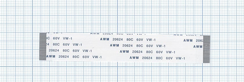 Шлейф универсальный 32pin, шаг 0.5мм, длина 10см