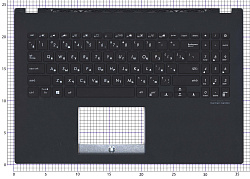 Топкейс для Asus X571GT темно-синий без тачпада