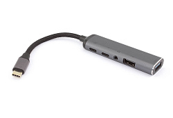 Кабель Type-C на USB 3.1 + USB 2.0 + Type C + PD