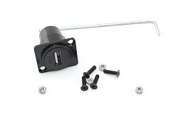 Адаптер USB2AA-B мама - мама для монтажа
